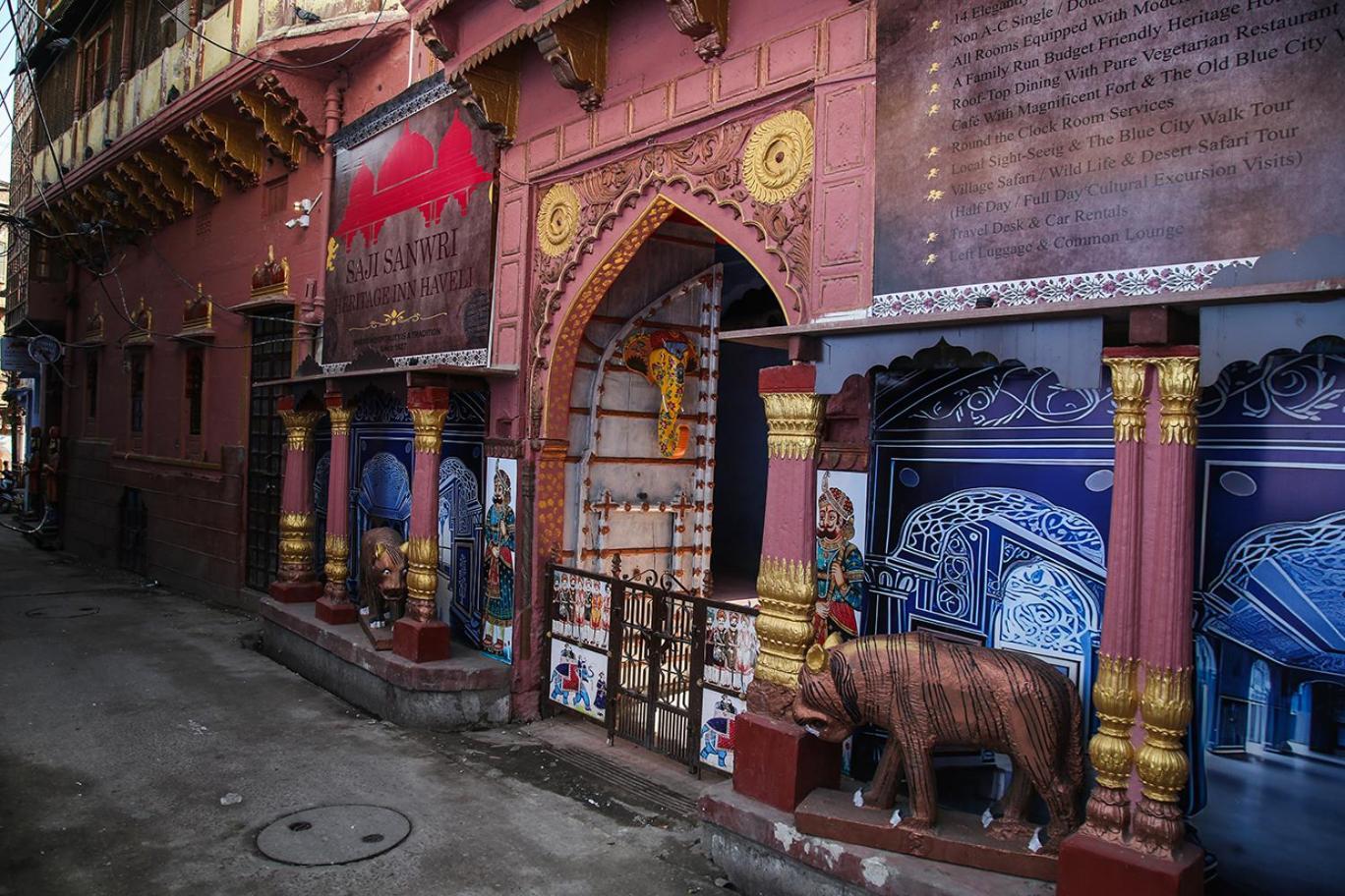 Saji Sanwri Heritage Inn Haveli Dźodhpur Zewnętrze zdjęcie